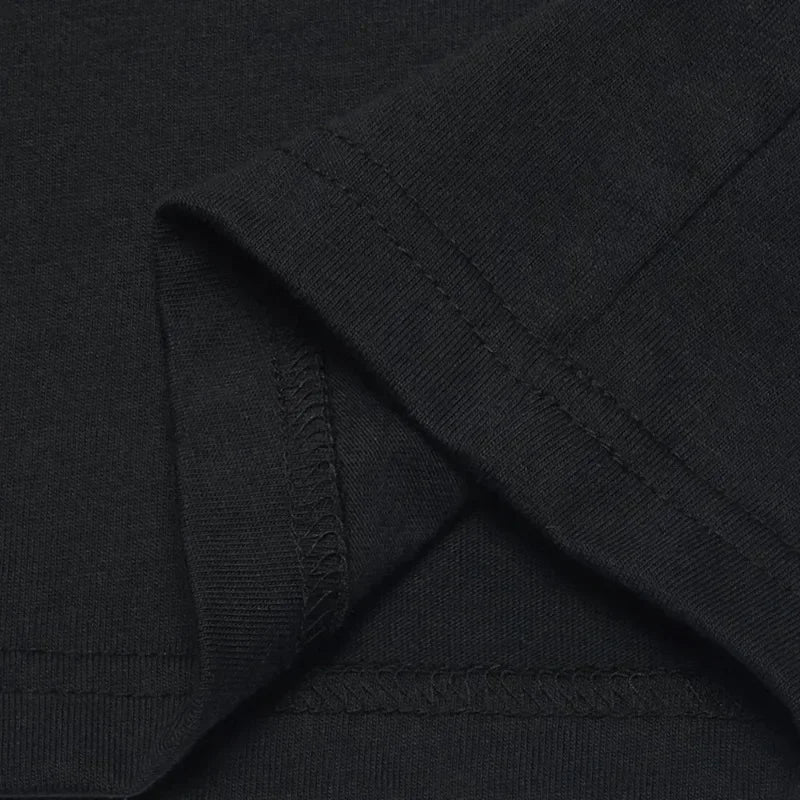 T-shirt en coton pour femmes Anime Wonderland Punk Rock Y2k Tops Gothique Mode Femmes Hip Hop Harajuku Streetwear