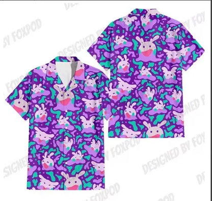 Nouveaux chemises jaunes pour hommes Hawaï Créatives avec paysage chinois Peinture à manches courtes Chemises Aloha Style cubain Été Grandes tailles